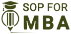 SOP FOR MBA